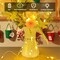 16FT Fairy Lights with Spool – Ultra-Bright 50 LED Battery Operated Copper Wire String Lights for Bedroom, Christmas, Wedding, Parties, Centerpiece Decoration, Warm White